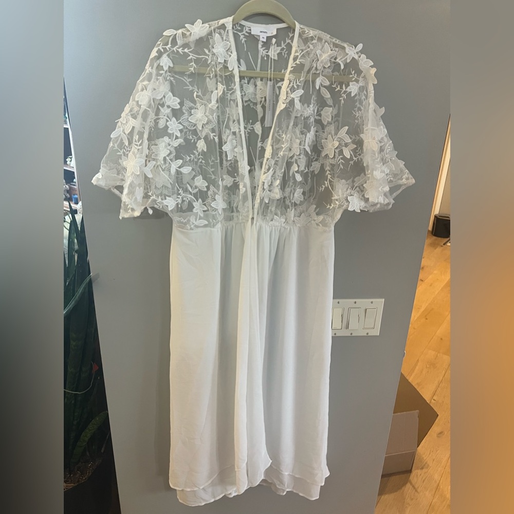 White Beach Coverup